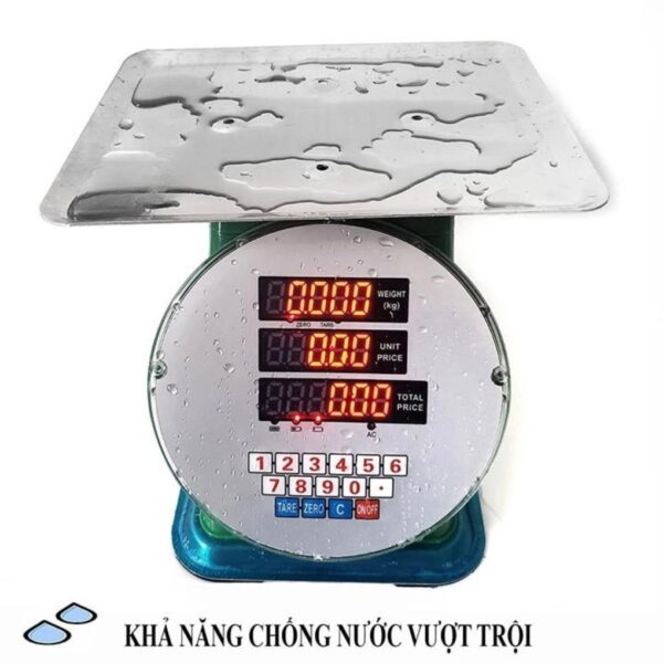 Cân Tính Giá Tiền ACS 60kg, Chống Nước, Toàn Bộ Inox (2)